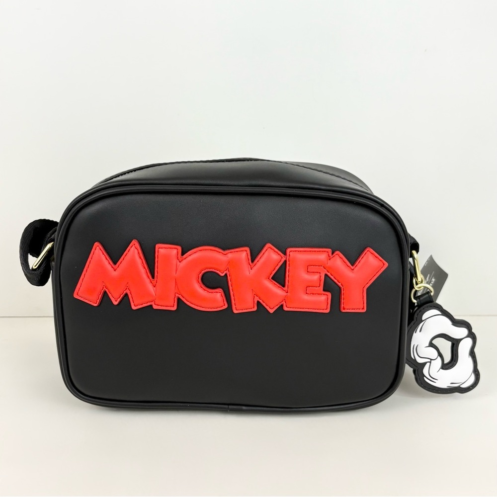 Loungefly Disney Mickey Mouse Heart Hands Crossbody Bag Hard Tag New With Tags